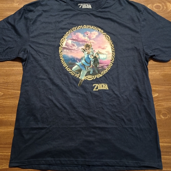 LEGEND OF ZELDA T-SHIRT - XL // Nintendo Link Video Game Graphic Tee Shirt - Picture 3 of 9